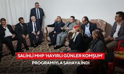 Salihli MHP “Hayırlı Günler Komşum” programıyla sahaya indi