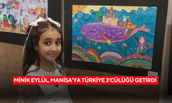 Minik Eylül, Manisa’ya Türkiye 3’cülüğü getirdi