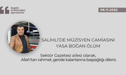 Salihli’de müzisyen camiasını yasa boğan ölüm