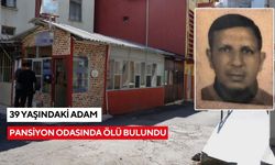 Pansiyon odasında ölü bulundu