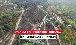 Kitaplardan yeşerecek ormana ilk tohumlar bırakıldı