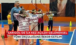 Sarıgöl’de ilk kez açıldı! Geleneksel Türk okçuluğuna rekor katılım