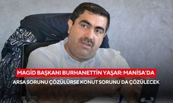 MAGİD Başkanı Burhanettin Yaşar: Manisa’da arsa sorunu çözülürse konut sorunu da çözülecek