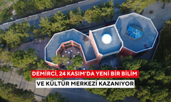 Demirci, 24 Kasım’da yeni bir bilim ve kültür merkezi kazanıyor