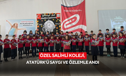 Özel Salihli Koleji, Atatürk’ü saygı ve özlemle andı