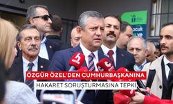 Özgür Özel’den Cumhurbaşkanına hakaret soruşturmasına tepki