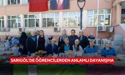 Sarıgöl’de öğrencilerden anlamlı dayanışma