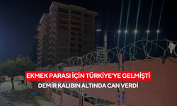 Ekmek parası için Türkiye’ye gelmişti... 600 kilo demir kalıbın altında kalan işçi can verdi