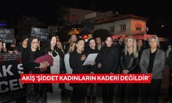 Akiş ‘Şiddet kadınların kaderi değildir’