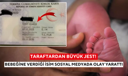Taraftardan büyük jest! Bebeğine verdiği isim sosyal medyada olay yarattı