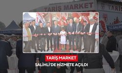 Tariş Market Salihli’de açıldı! Üreticiden tüketiciye doğal ürünler raflarda...