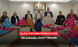Salihli TSO’dan öğrencilere geleneksel mont yardımı