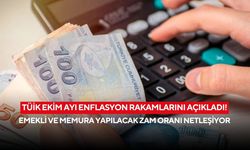 TÜİK ekim ayı enflasyon rakamlarını açıkladı! Emekli ve memura yapılacak zam oranı netleşiyor