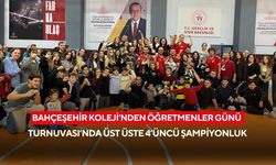Bahçeşehir Koleji’nden Öğretmenler Günü Turnuvası’nda üst üste 4’üncü şampiyonluk