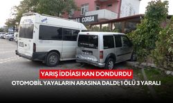 Yarış iddiası kan dondurdu: Otomobil yayaların arasına daldı; 1 ölü 3 yaralı