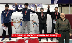 22 ilden 284 sporcu Manisa’da buluştu