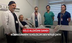 5 yıl boyunca fark etmedi: Böbreğinde 7,5 kilo kitle taşıdı