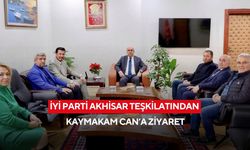İYİ Parti Akhisar teşkilatından Kaymakam Can’a ziyaret