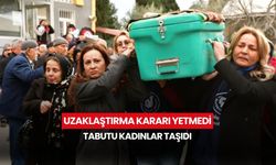 Alaşehir’de kadın cinayeti! 3 çocuk annesi Kadriye Köken'in tabutunu kadınlar taşıdı