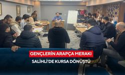 Salihli’de gençlerin Arapça öğrenme merakı kursa dönüştü