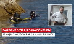 Bağ evine gitti, bir daha dönemedi: 69 yaşındaki adam barajda ölü bulundu