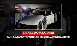 Bir aile daha karardı! Takla atan otomobilde 1 kişi hayatını kaybetti 1 kişi yaralandı...
