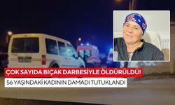 Çok sayıda bıçak darbesiyle öldürüldü! 56 yaşındaki kadının damadı tutuklandı