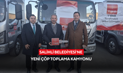 Salihli Belediyesi’ne yeni çöp toplama kamyonu