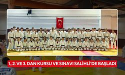 1., 2. ve 3. Dan Kursu ve Sınavı Salihli’de başladı