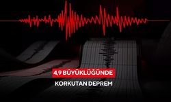 AFAD duyurdu: 4,9 büyüklüğünde korkutan deprem