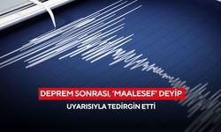 Deprem sonrası, ‘Maalesef’ deyip uyarısıyla tedirgin etti