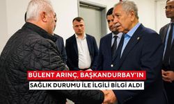 Bülent Arınç, Durbay’ın sağlık durumu ile ilgili bilgi aldı