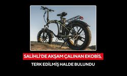 Salihli’de akşam çalınan ekobis, terk edilmiş halde bulundu