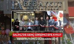 Salihli’de kuyumculuk sektörüne yeni nefes: Efe Aykut Kuyumculuk