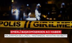 Emekli başkomiserden acı haber! Kaldırımda bulundu, hastanede hayatını kaybetti