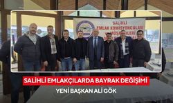 Salihli emlakçılarda bayrak değişimi: Yeni başkan Ali Gök