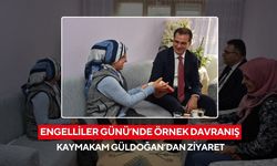 Salihli Kaymakamı Güldoğan'dan kitap dostu Semra Torlak'a destek ziyareti