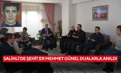 Salihli’de Şehit Er Mehmet Günel dualarla anıldı