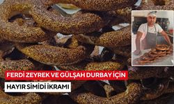 Ferdi Zeyrek ve Gülşah Durbay için hayır simidi İkramı