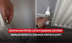 Isınmayan petek ustayı şaşkına çevirdi: Gerçek boruyu çekince ortaya çıktı
