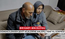 İstanbul’dan Turgutlu’ya uzanan vefa! Öğrencilerin kartları gözleri doldurdu...