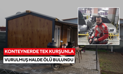 Kan donduran manzara: Konteynerde tek kurşunla vurulmuş halde ölü bulundu