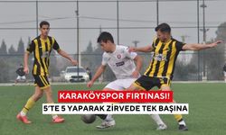 Karaköyspor fırtınası! 5’te 5 yaparak zirvede tek başına