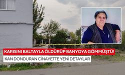 Karısını baltayla öldürüp banyoya gömmüştü! Kan donduran cinayette yeni detaylar