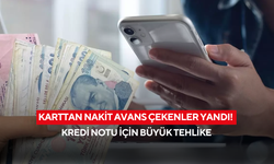 Karttan nakit avans çekenler yandı! Kredi notu için büyük tehlike