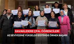 Kavaklıdere ÇPAL öğrencileri A2 seviyesine yükseldi! Eğitimde örnek başarı