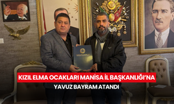 Kızıl Elma Ocakları Manisa İl Başkanlığı’na Yavuz Bayram atandı