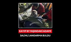 Salihli’de kayıp 81 yaşındaki adam termal drone desteğiyle bulundu