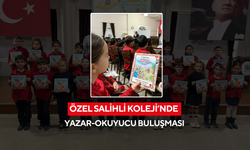 Özel Salihli Koleji’nde yazar-okuyucu buluşması