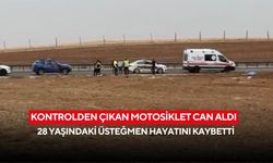 Kontrolden çıkan motosiklet can aldı: 28 yaşındaki üsteğmen hayatını kaybetti